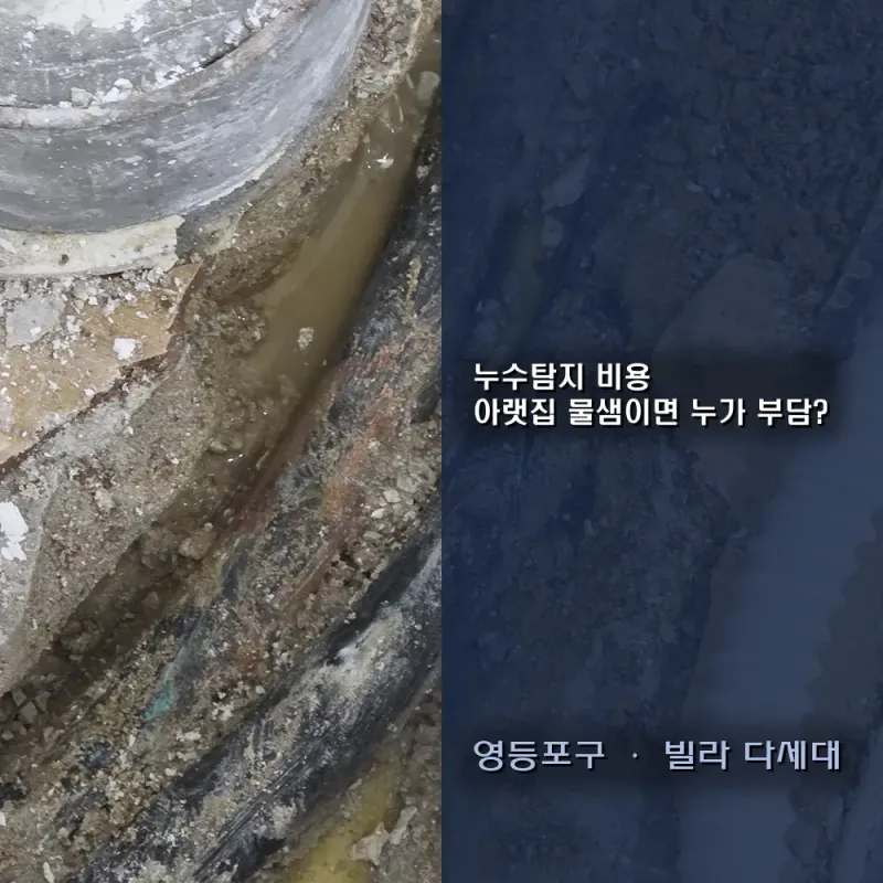 대덕구 누수탐지 작업
