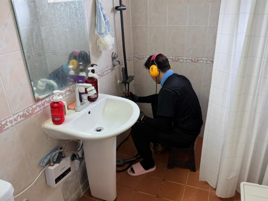 세종시 누수탐지 현장
